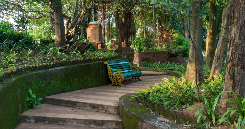 Hanging Gardens: Green Terraces Overlooking the Arabian Sea